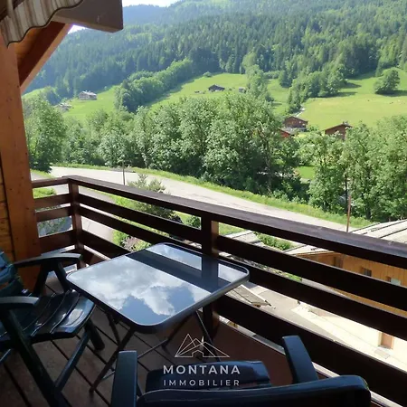 Duplex 4 Pieces + Mezzanine Pour 8 Personnes Au Grand-bornand - Fr-1-458-227 Apartman