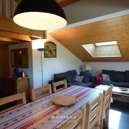 Apartman Duplex 4 Pieces + Mezzanine Pour 8 Personnes Au Grand-bornand - Fr-1-458-227