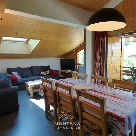 Apartman Duplex 4 Pieces + Mezzanine Pour 8 Personnes Au Grand-bornand - Fr-1-458-227